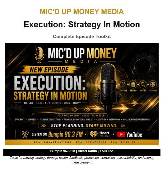 Execution Strategy Toolkit