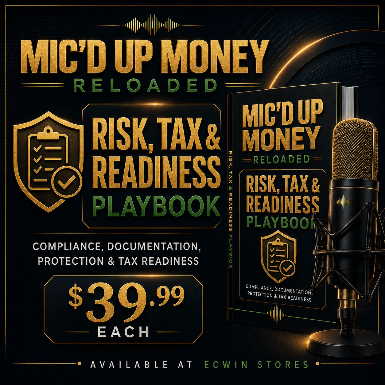 Risk, Tax & Readiness Playbook