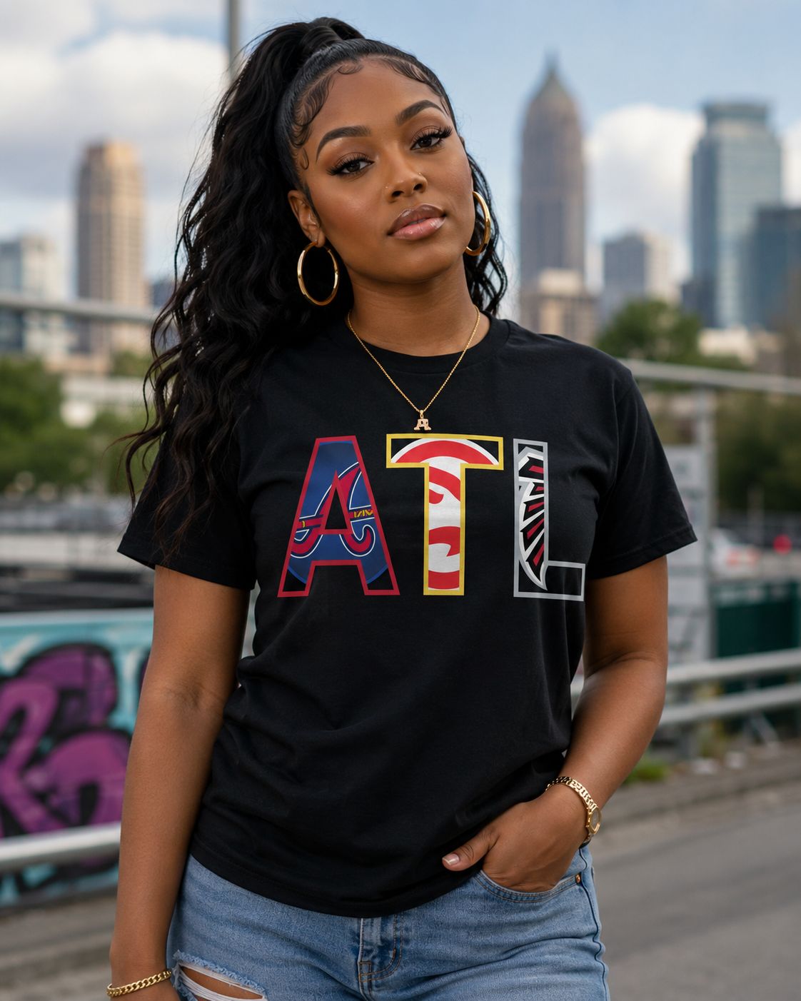 Black@lanta Sports Tee