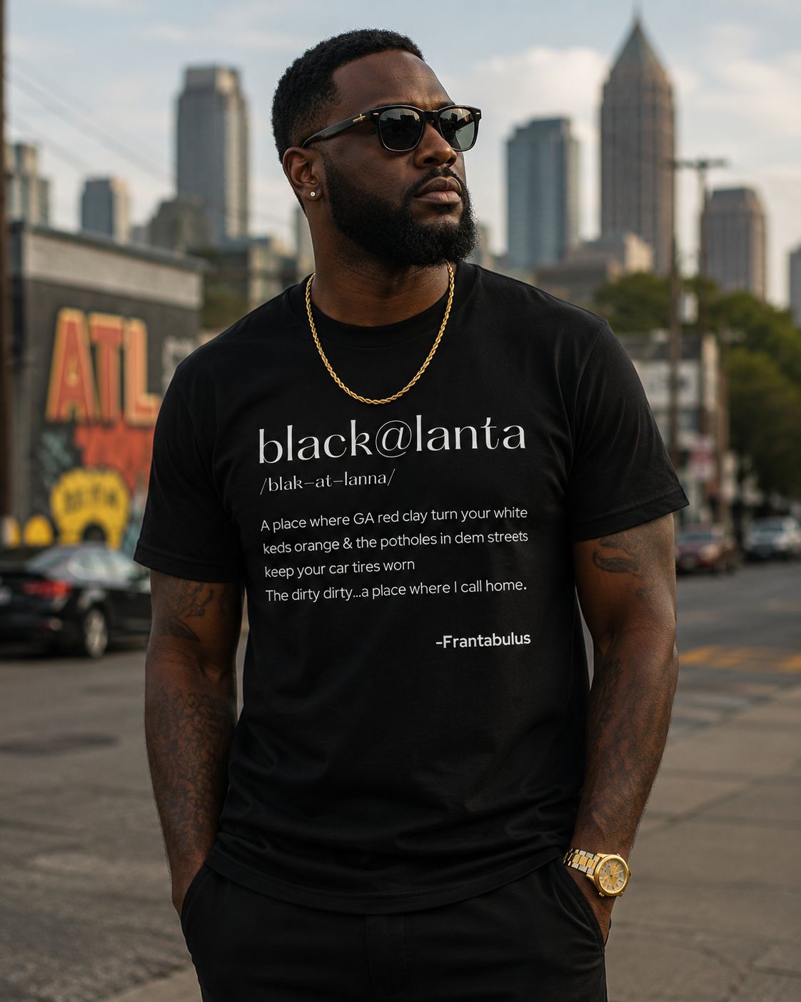 Black@lanta Definition Tee