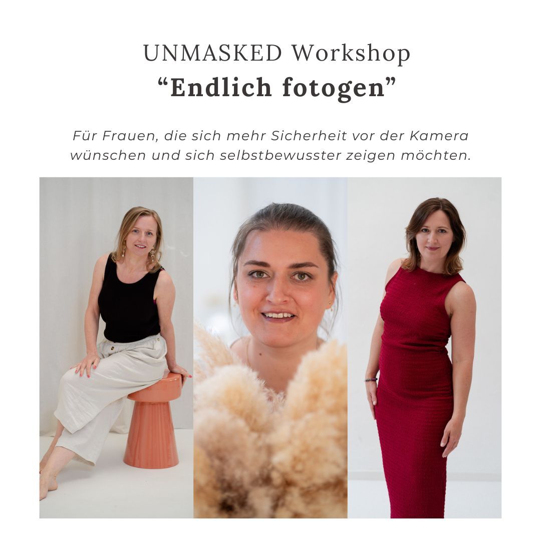 Sonntag, 30.08. Endlich Fotogen | Workshop &amp; Portraitshooting für Frauen