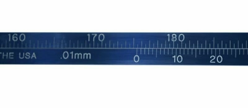 PI TAPE Model PM4EZID - 900mm - 1200mm Range Inside Diameter Measuring Tape - Easy To Read Blue