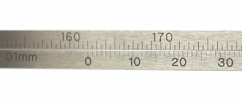 PI TAPE Model PM000SS - 15mm - 50mm Range Outside Diameter Measuring Tape - Stainless Steel