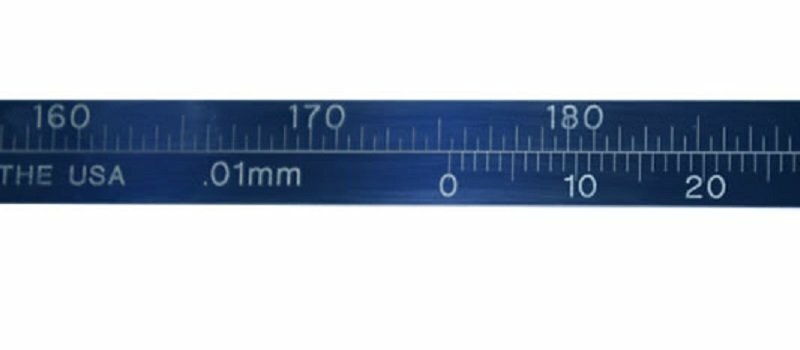 PI TAPE Model PM2EZ - 300mm - 600mm Range Outside Diameter Measuring Tape - Easy To Read Blue