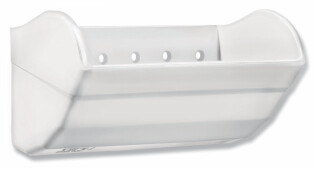 Tapco Heavy Duty Polyethylene Elevator Bucket model TP-CCHD-P-4x3-W - Color: White - Material: Poly…