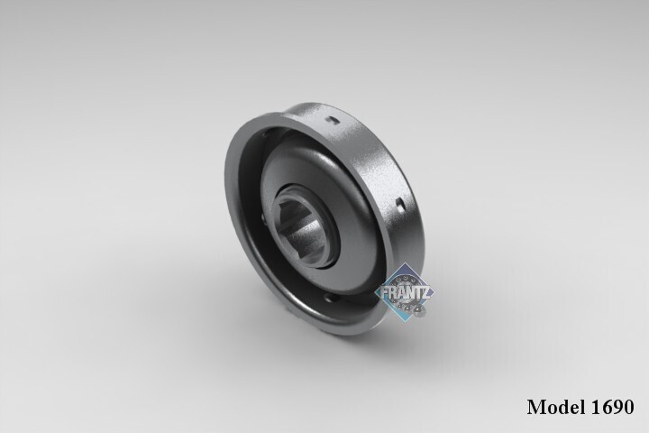 Frantz #1690 Flanged Unground Non-Precision Bearing (package of 250)