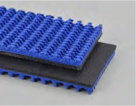 3-PLY 150# PIW BLUE CARBOX NITRILE R.T. X FS