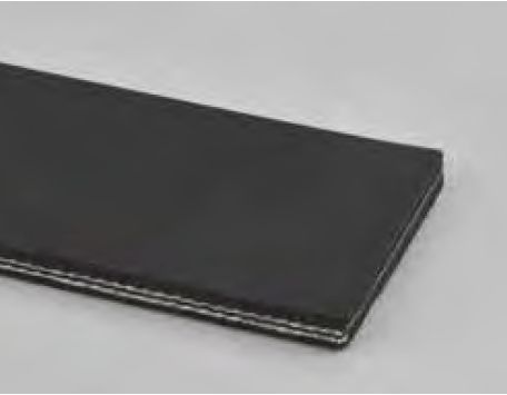 2-PLY 150# PIW BLACK 1/16 X 1/32 Heavy Duty SBR Conveyor Belt