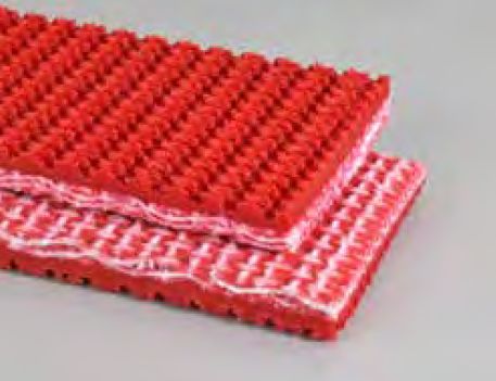 PVC 200 RED SUPERGRIP ROUGHTOP X BRUSHED