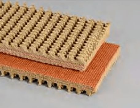 4-PLY 240# PIW TAN PURE GUM ROUGHTOP X BARE