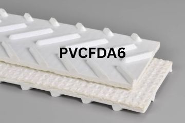 PVC 100 WHITE CHEVRON TOP II X FS OR/FDA
