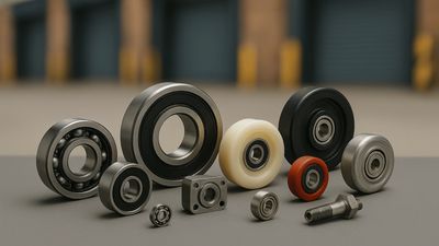 Bearings, Wheels, Ball Transfers