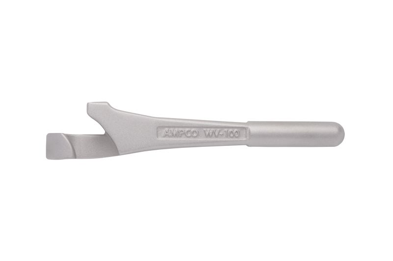 Photo of Ampco Safety WV-200 Valve Wheel Wrench | 1-3/4, 18-1/4 in. OAL Non-Sparking, Non-Magnetic