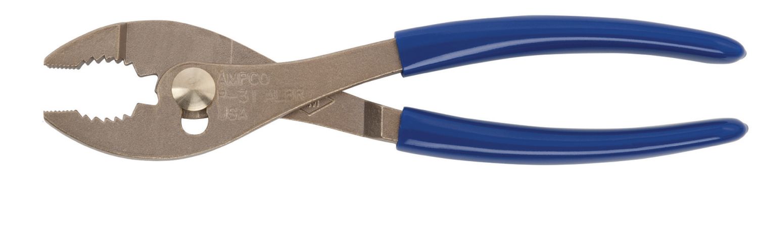 Photo of Ampco Safety P-30 Adjustable Combination Pliers | 6-1/2 in. OAL Non-Sparking, Non-Magnetic