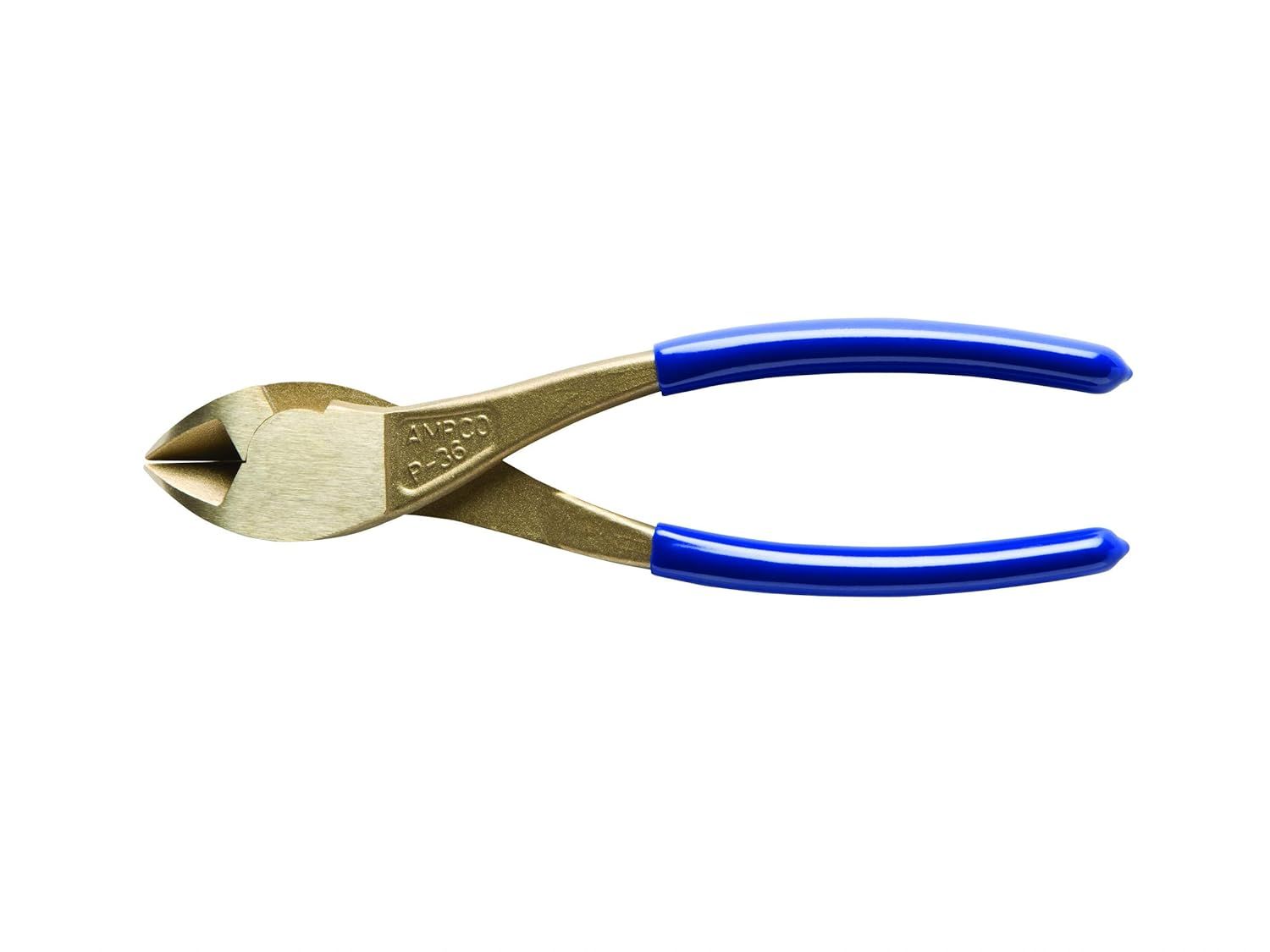 Ampco Safety P-36 Diagonal Cutting Pliers | 7 in. OAL Non-Sparking, Non-Magnetic