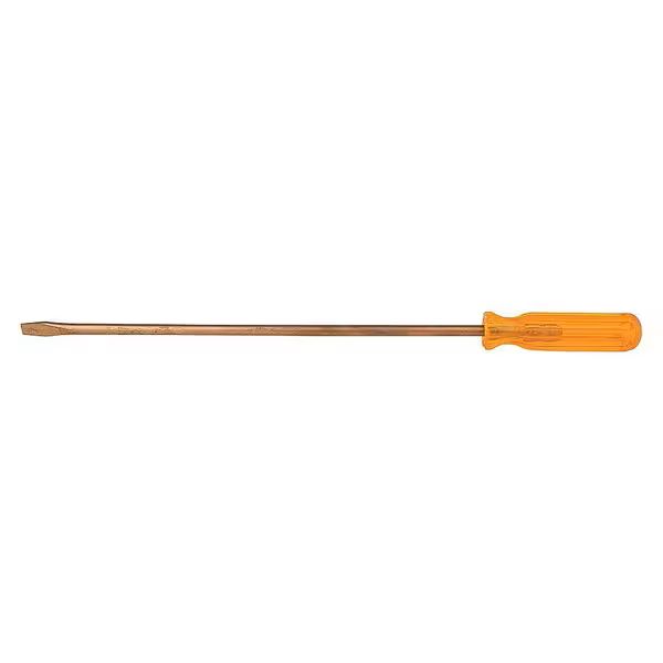 Ampco Safety S-54 Standard Screwdriver | 1/8 x 6 in. OAL Non-Sparking, Non-Magnetic