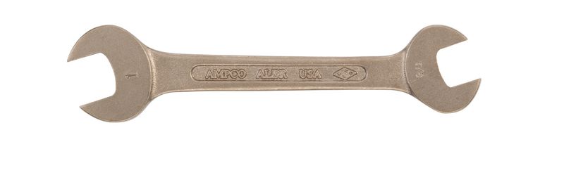 Photo of Ampco Safety WO-9/16X5/8 Double Open Wrench | 9/16 x 5/8 Non-Sparking, Non-Magnetic