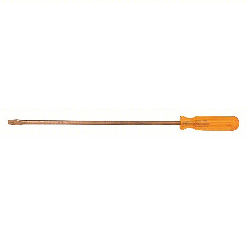Ampco Safety S-55 Cabinet Tip Screwdriver | 3/16" Non-Sparking, Non-Magnetic