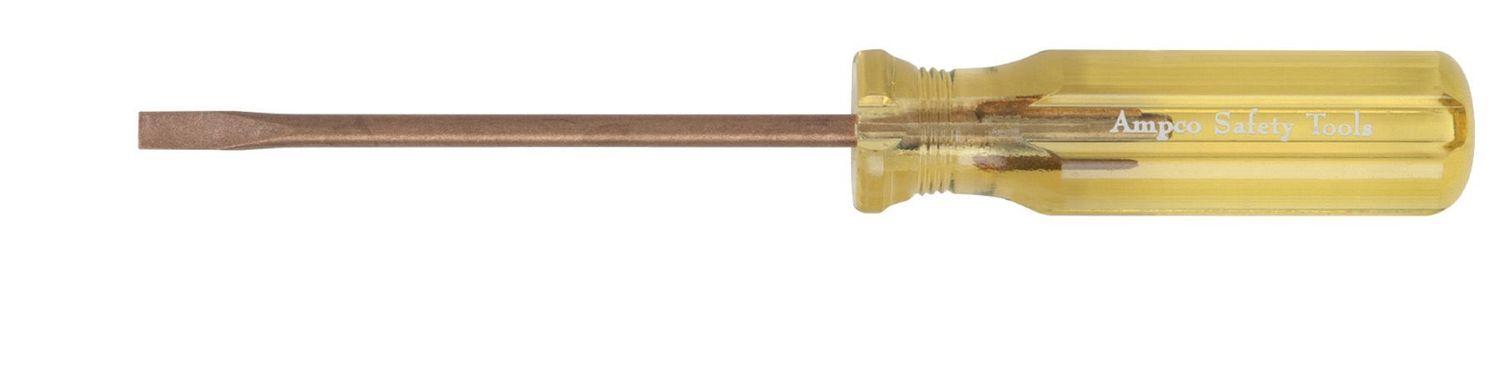 Photo of Ampco Safety S-55 Cabinet Tip Screwdriver | 3/16" Non-Sparking, Non-Magnetic