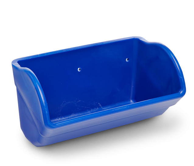 Tapco CC-XD 12×7 Xtreme-Duty Polyethylene Elevator Bucket – Blue - model CCXD-P-12x7-B