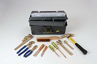 Ampco M-48 11-Piece Tool Kit Non-Sparking, Non-Magnetic