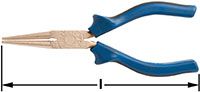 Ampco 8264 Round Nose Pliers, 6-1/4 in. OAL Non-Sparking, Non-Magnetic