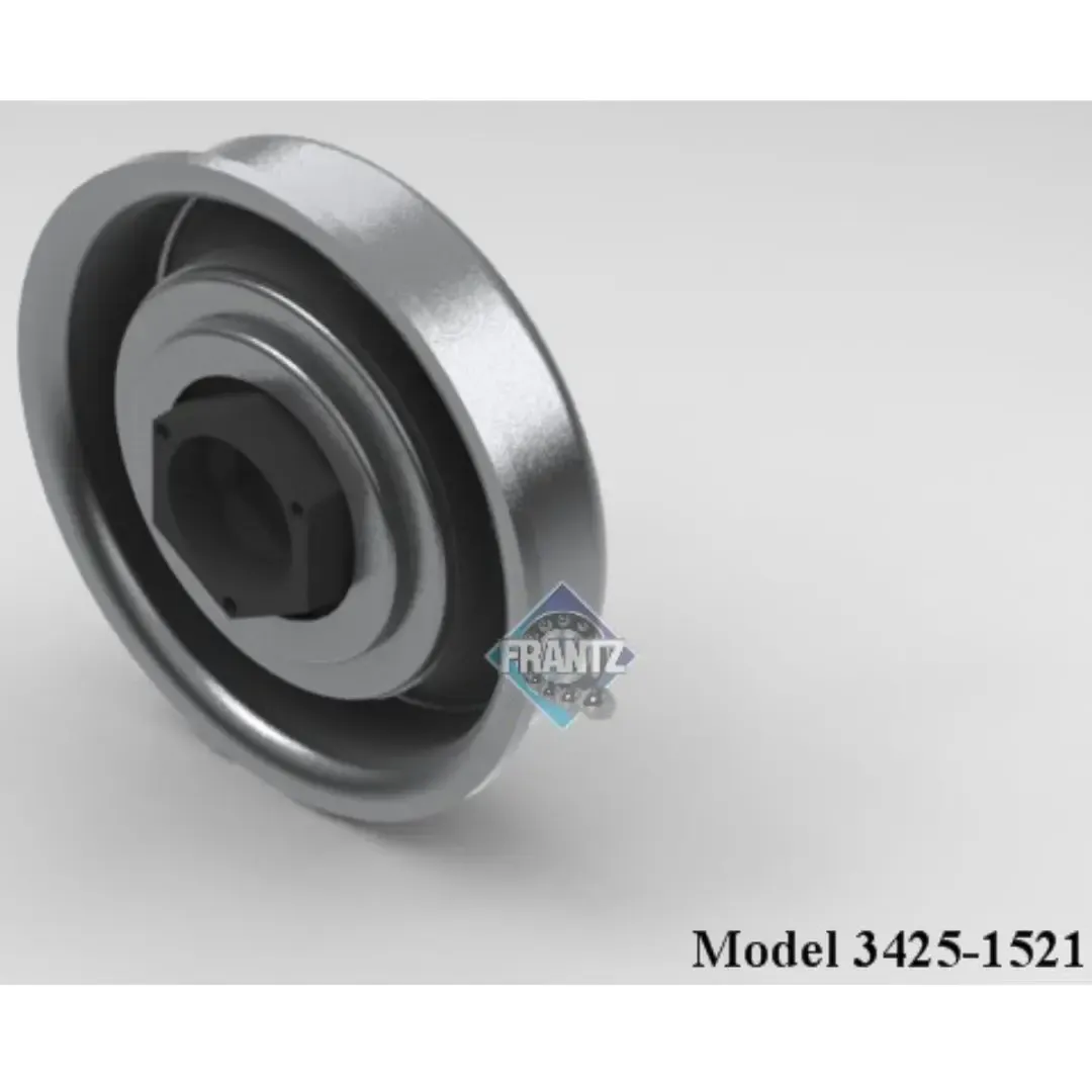 Frantz 3425-1521 Non-Precision Conveyor Bearing – 2-1/2 in x 11 ga Tube, 7/16 in Hex Bore