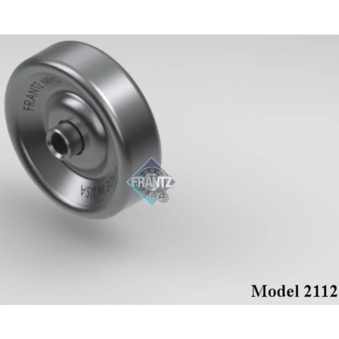 Frantz 2112 Steel Skate Wheel – 1-15/16 in OD, 1/4 in Bore