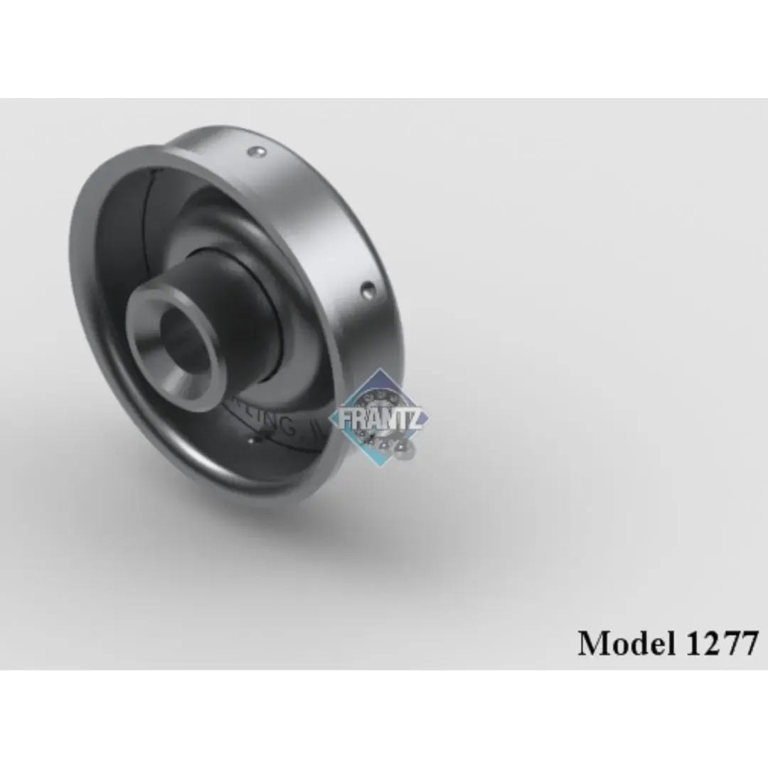 Frantz 1277 Non-Precision Conveyor Bearing – 1-3/8 in x 18 ga Tube, 1/4 in Round Bore