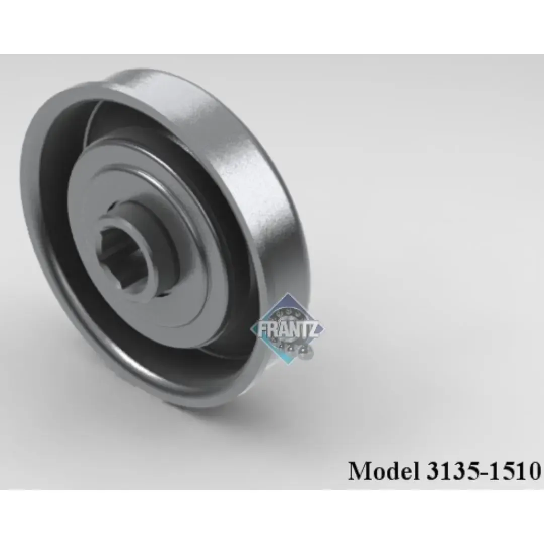 Frantz 3135-1510 Non-Precision Conveyor Bearing – 2-1/2 in x 14 ga Tube, 7/16 in Hex Bore