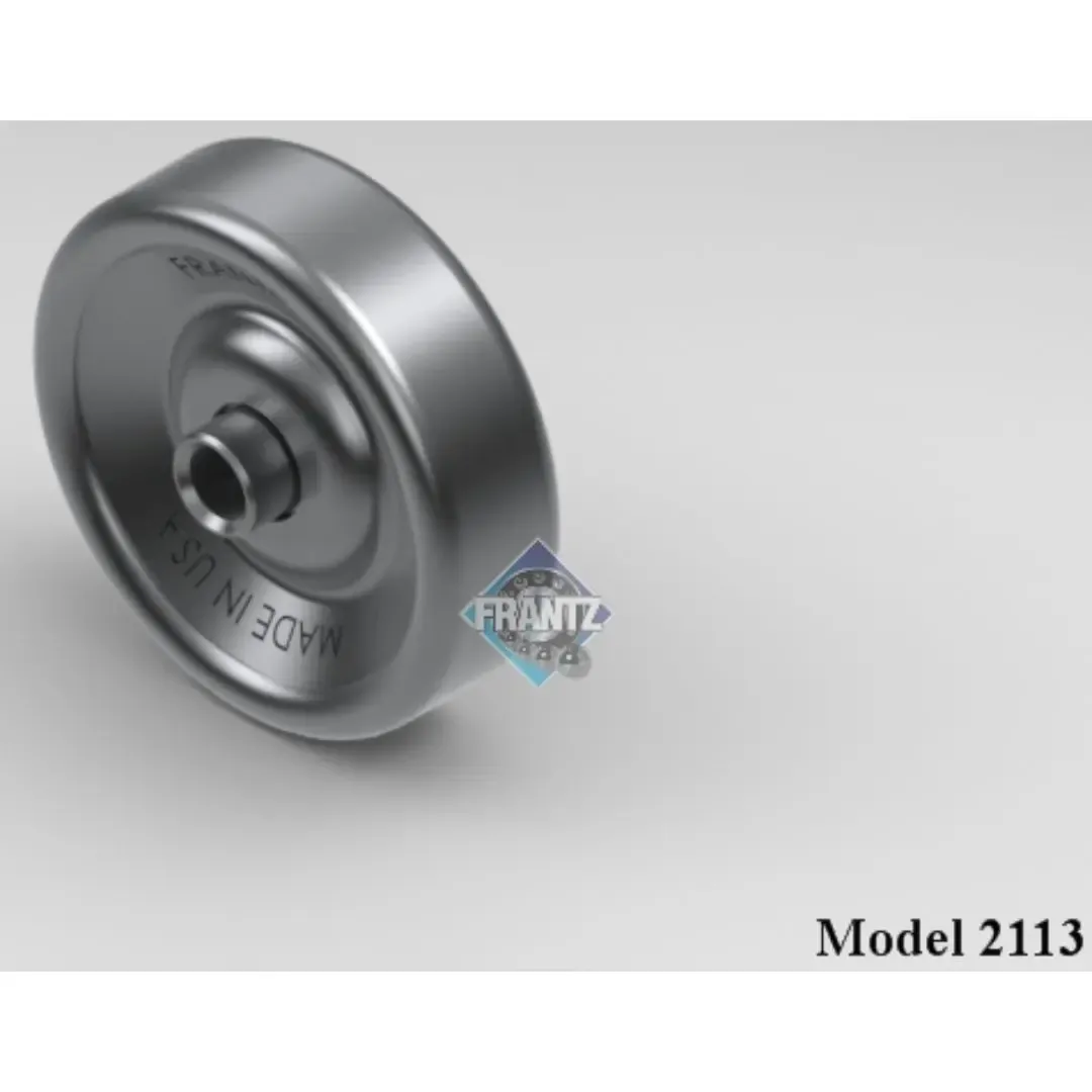 Frantz 2113 Steel Skate Wheel – 1-15/16 in OD, 1/4 in Bore