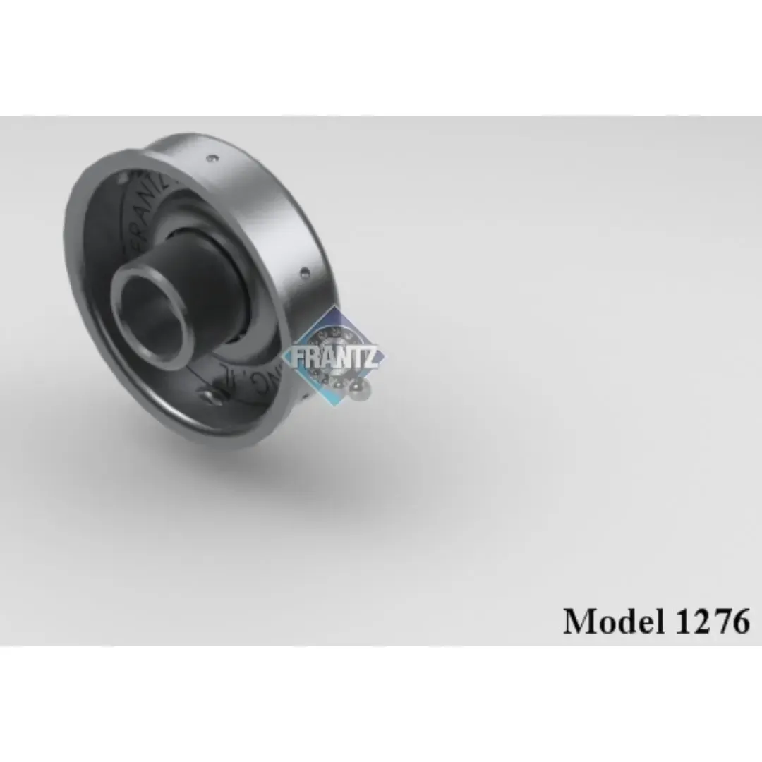 Frantz 1276 Non-Precision Conveyor Bearing – 1-3/8 in x 18 ga Tube, 5/16 in Hex Bore