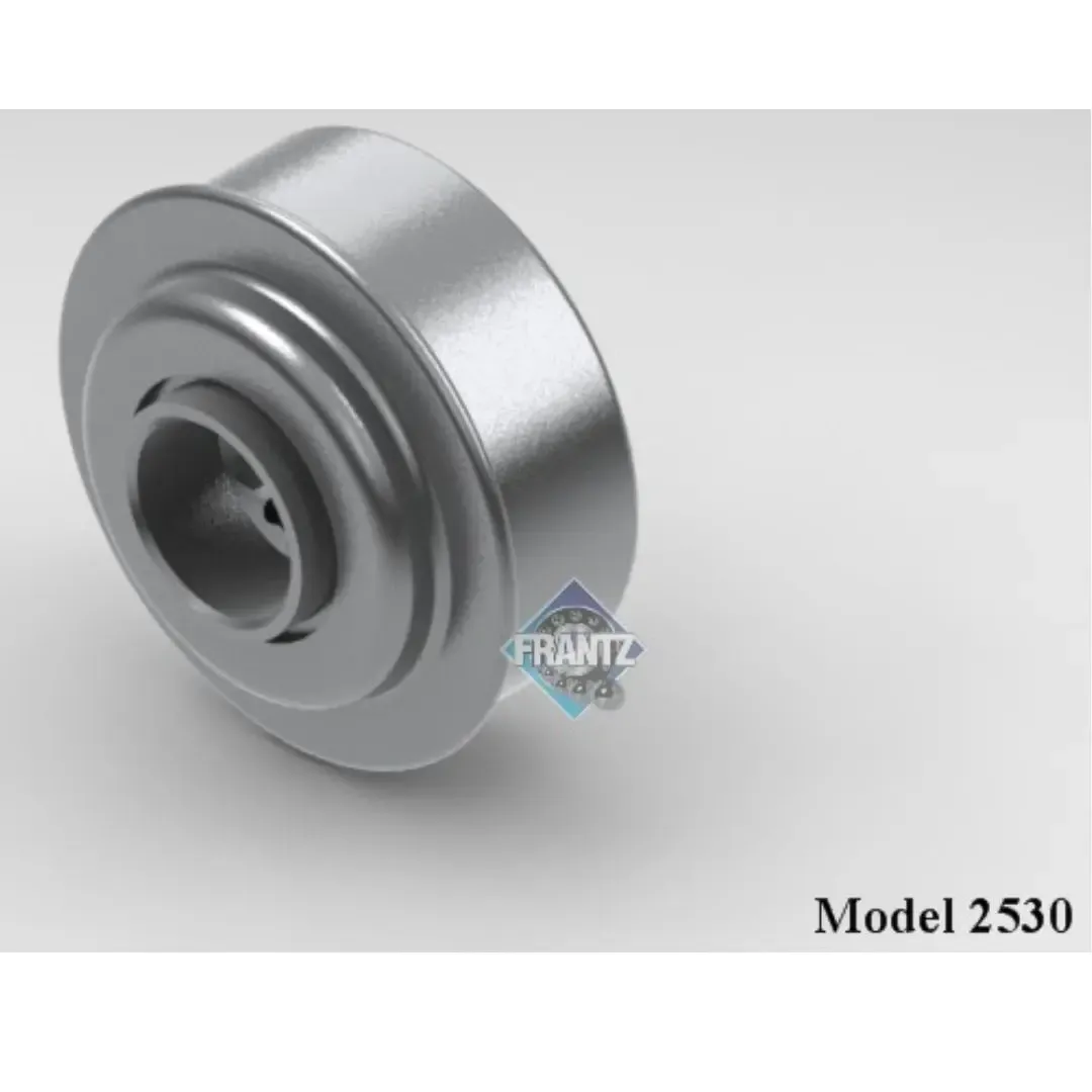 Frantz 2530 Non-Precision Conveyor Bearing – 2-1/2 in x 11 ga Tube, 11/16 in Hex Bore