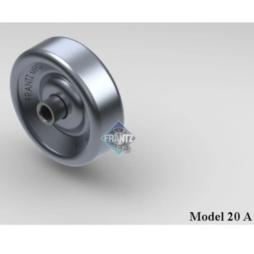 Frantz 020A Aluminum Skate Wheel – 1-15/16 in OD, 1/4 in Bore