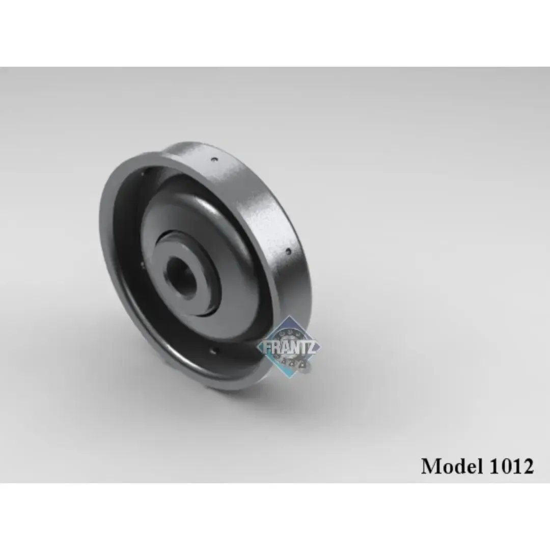 Frantz 1012 Non-Precision Conveyor Bearing – 1.9 in x 16 ga Tube, 5/16 in Round Bore