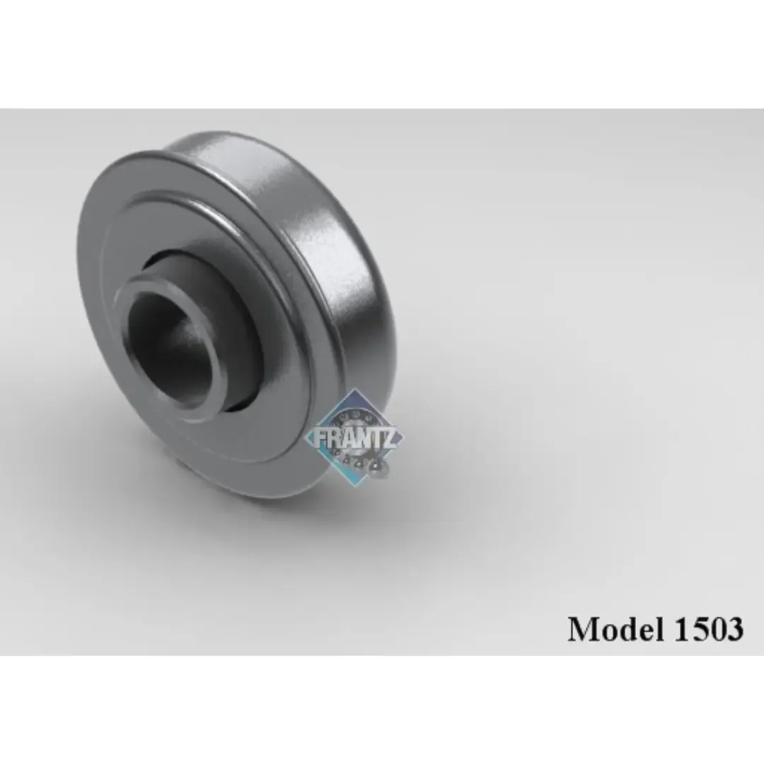 Frantz 1503 Non-Precision Conveyor Bearing – 1-5/8 in x 16 ga Tube, 1/2 in Round Bore