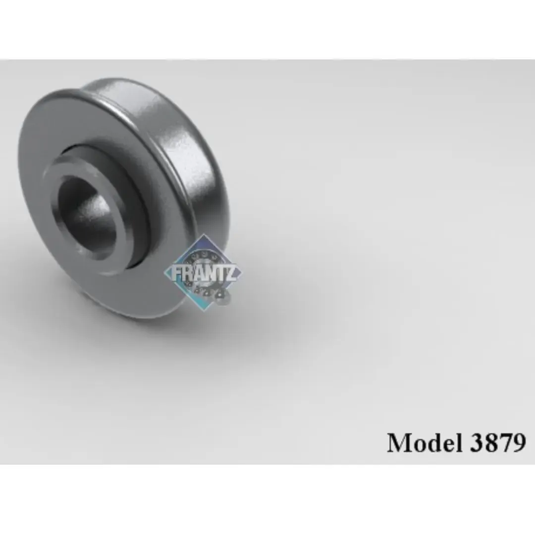 Frantz 3879 Non-Precision Conveyor Bearing – 1 in x 16 ga Tube, 5/16 in Round Bore