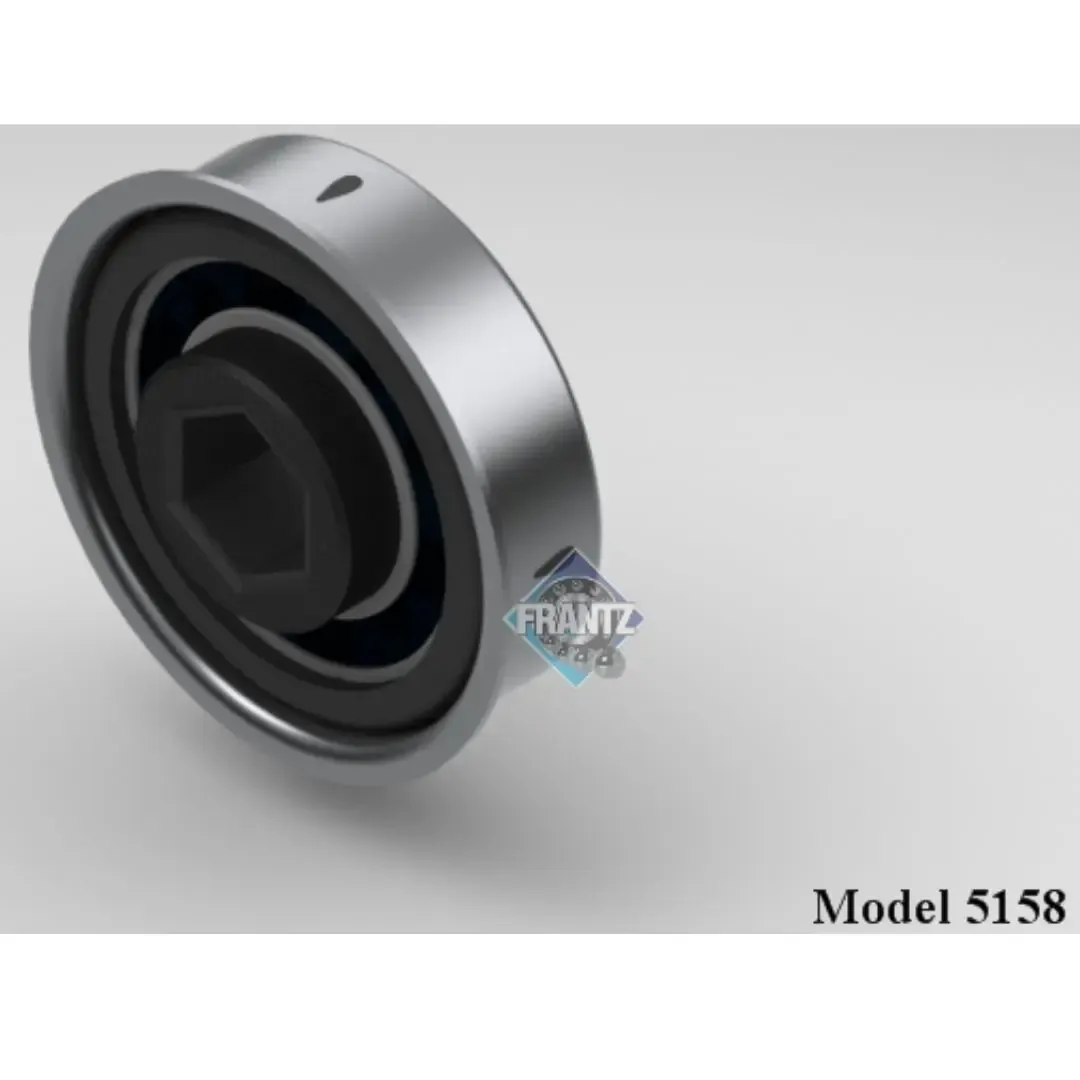 Frantz 5158 GenStar® ABEC-1 Precision Conveyor Bearing – 2-1/2 in x 11 ga Tube, 5/8 in Hex Bore