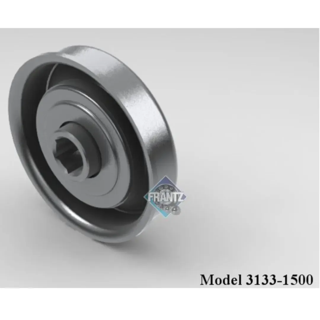 Frantz 3133-1500 Non-Precision Conveyor Bearing – 2-1/2 in x 14 ga Tube, 7/16 in Hex Bore