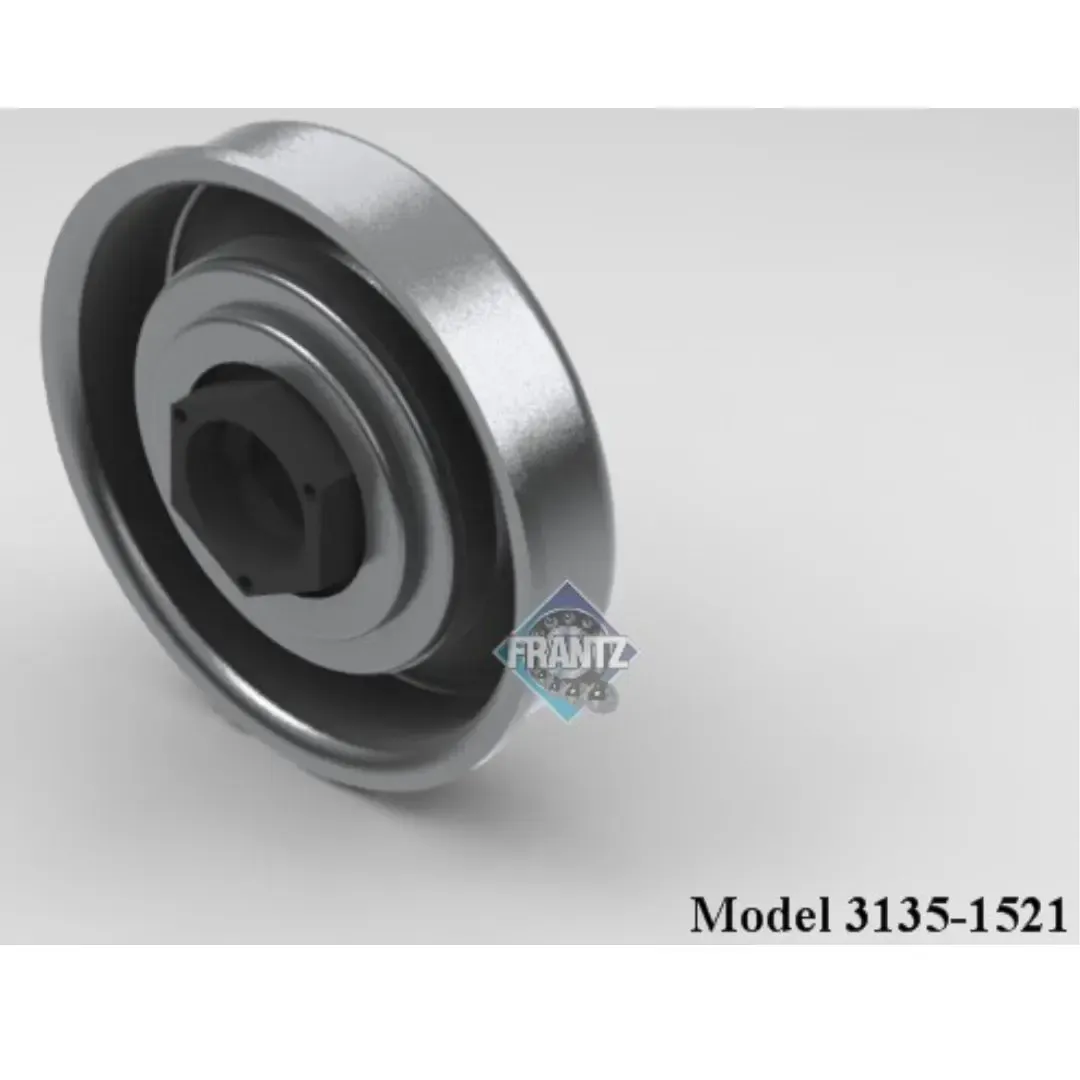 Frantz 3135-1521 Non-Precision Conveyor Bearing – 2-1/2 in x 14 ga Tube, 7/16 in Hex Bore