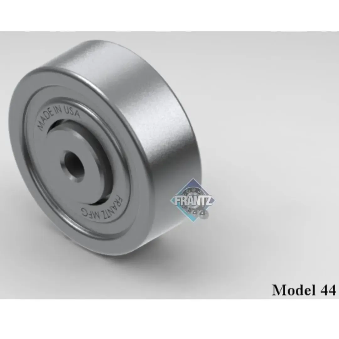 Frantz 0044 Tortoise Shell® Steel Skate Wheel – 2-17/63 in OD, 5/16 in Bore