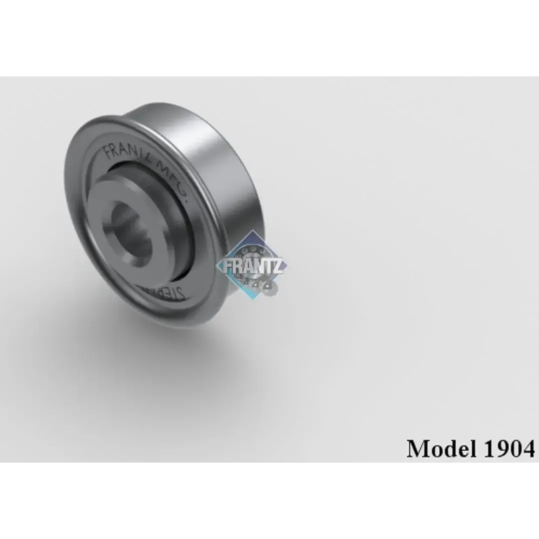 Frantz 1904 Non-Precision Conveyor Bearing – 1 in x 18 ga Tube, 5/16 in Round Bore
