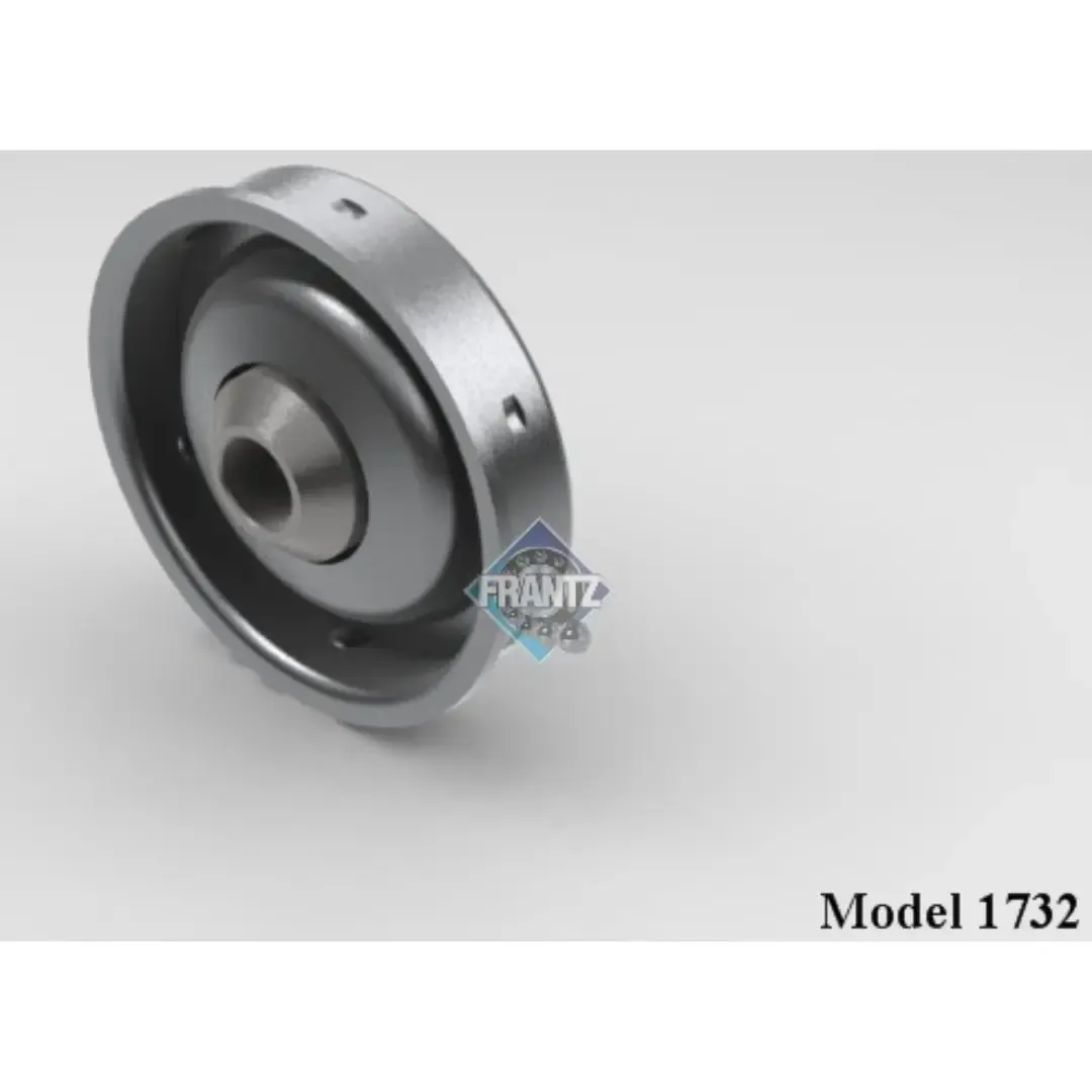 Frantz 1732 Non-Precision Conveyor Bearing – 1-7/8 in x 16 ga Tube, 5/16 in Round Bore