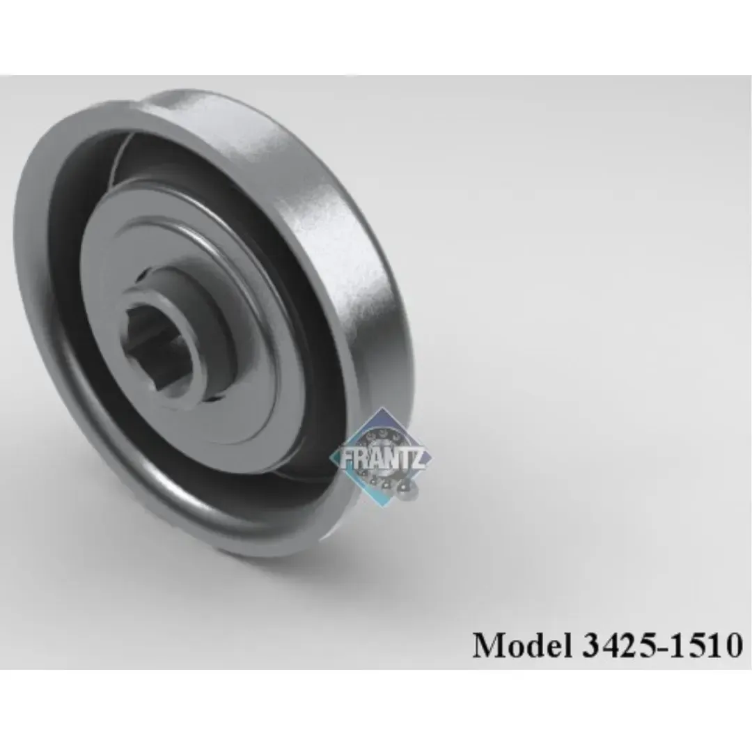 Frantz 3425-1510 Non-Precision Conveyor Bearing – 2-1/2 in x 11 ga Tube, 7/16 in Hex Bore