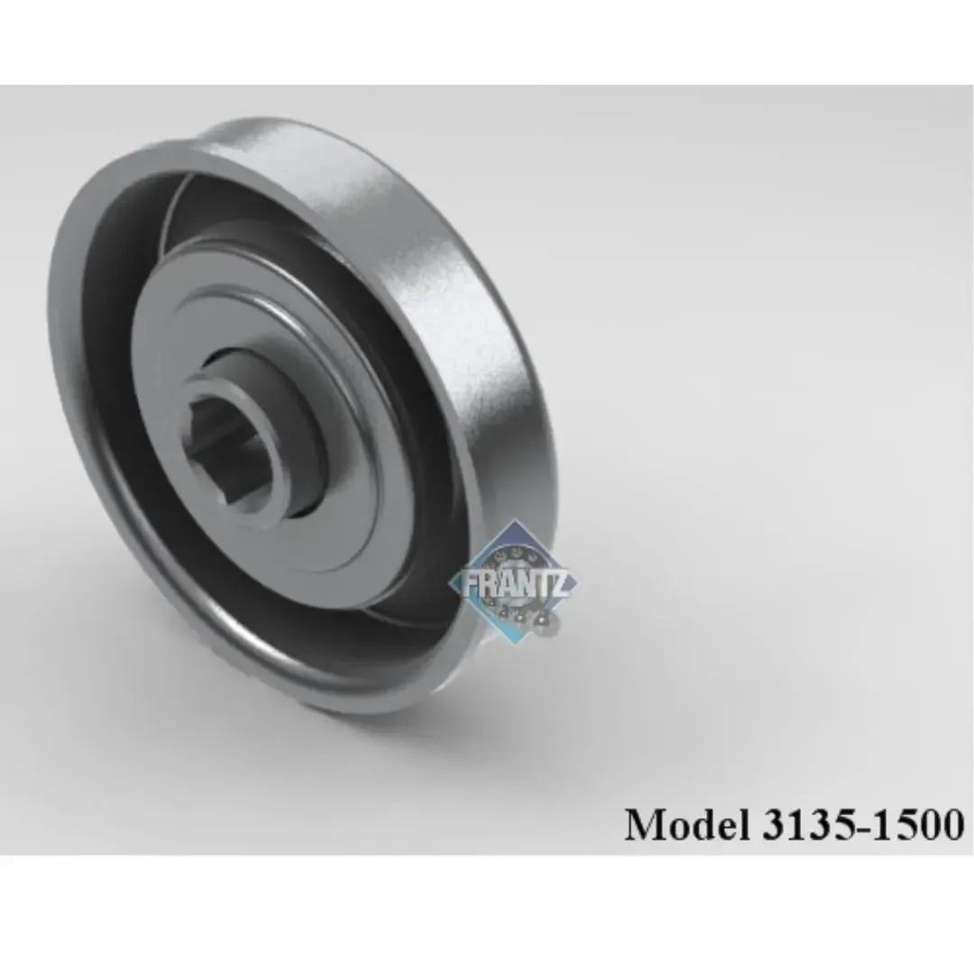 Frantz 3135-1500 Non-Precision Conveyor Bearing – 2-1/2 in x 14 ga Tube, 7/16 in Hex Bore