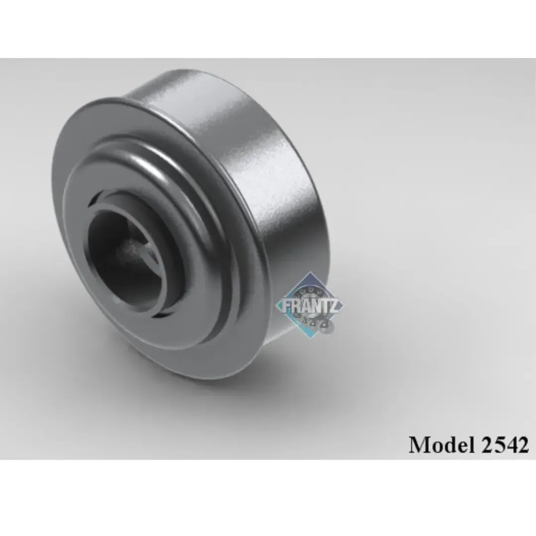 Frantz 2542 Non-Precision Conveyor Bearing – 2-1/2 in x 11 ga Tube, 11/16 in Hex Bore