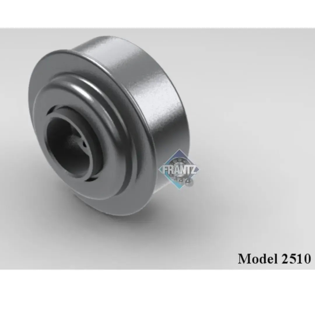 Frantz 2510 Non-Precision Conveyor Bearing – 2-1/2 in x 11 ga Tube, 11/16 in Hex Bore