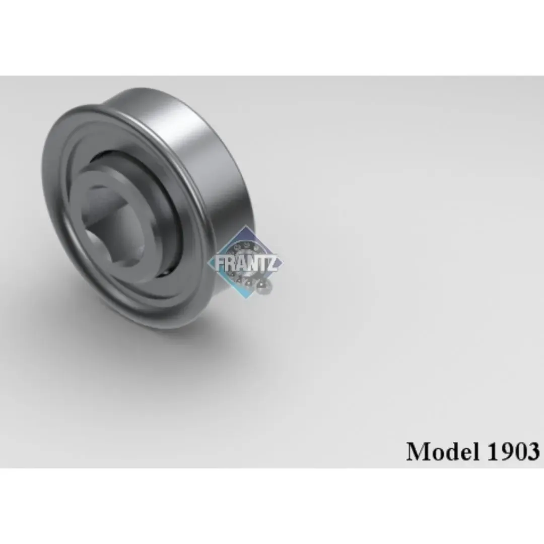 Frantz 1903 Non-Precision Conveyor Bearing – 1 in x 18 ga Tube, 5/16 in Hex Bore