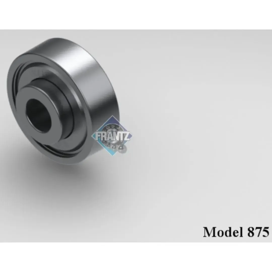 Frantz 0875 Steel Skate Wheel – 7/8 OD, 1/4 in Bore