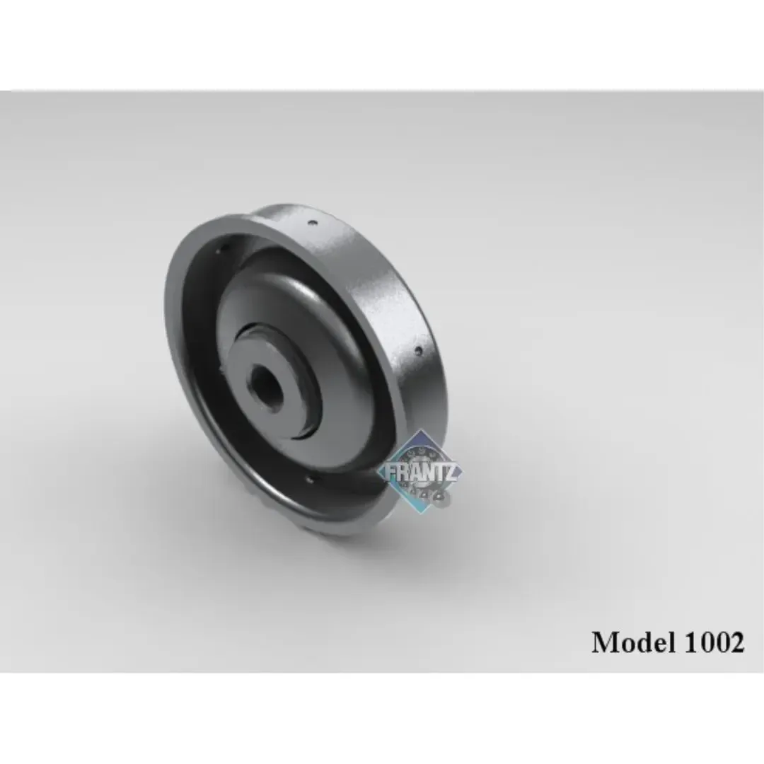 Frantz 1002 Non-Precision Conveyor Bearing – 1.9 in x 16 ga Tube, 1/4 in Round Bore